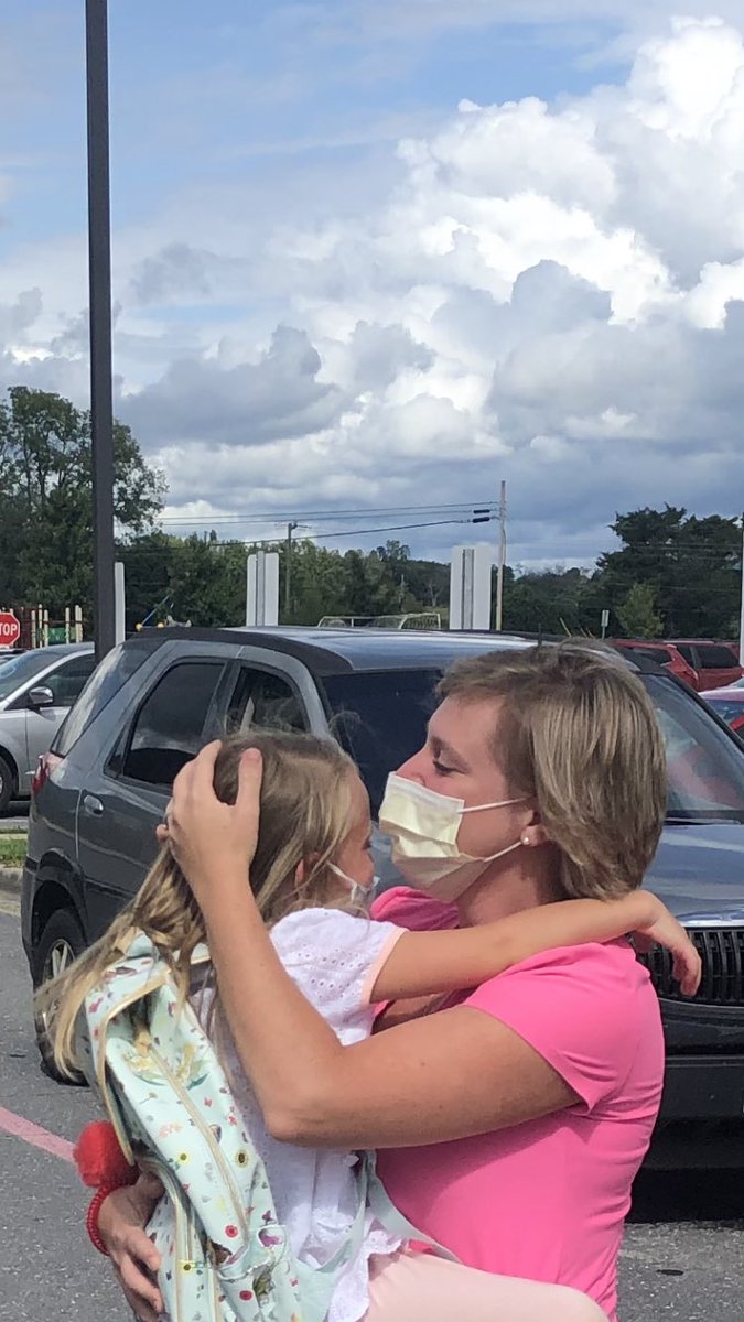 SnazzyTieGuy's tweet photo. What an amazing First Day of school for our @CRESCubs students and teachers — from morning drop off until afternoon dismissals — with lots of smiles 😀😃🙂 and enthusiasm!  A first grader shared through his mask ... “School is still FUN!” https://t.co/dVk6SOipnb