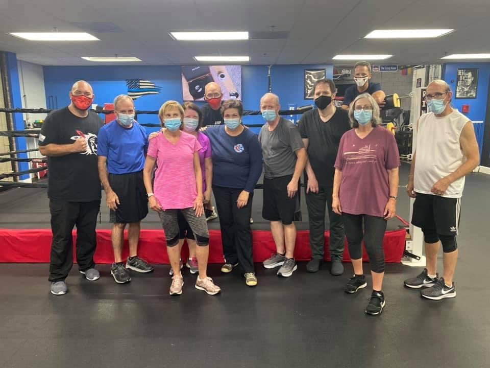 Great 1st Day with these Parkinson Athletes! They’re ready for Week 2! <a href="/MovementRush/">Rush Parkinson's and Movement Disorders Program</a> <a href="/BlasucciLucia/">lucia blasucci</a> @RoshniNeuro  <a href="/gruntcoach/">Wayne Gregory</a> #Parkinson #AMP #Neurology #GregoryBoxing