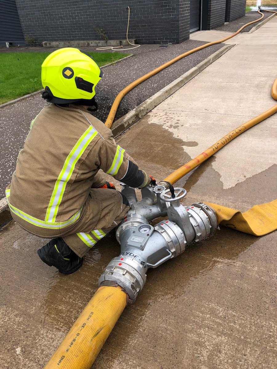 Clydesmill Fire tweet media