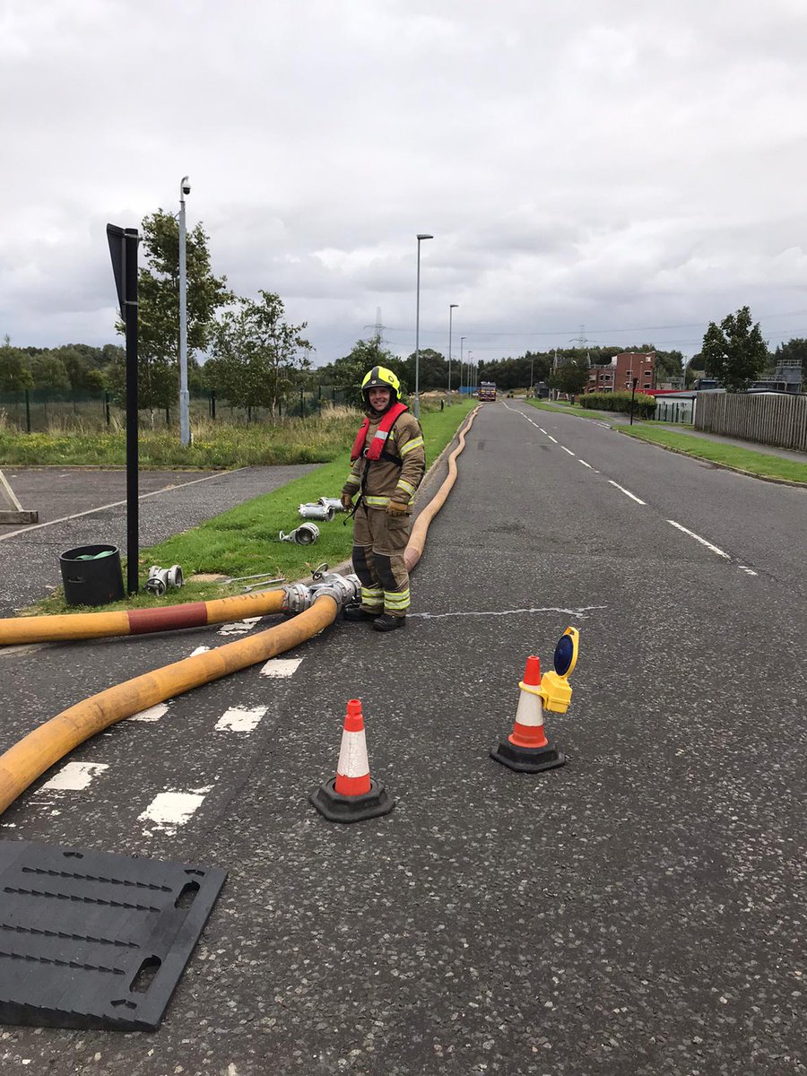 Clydesmill Fire tweet media