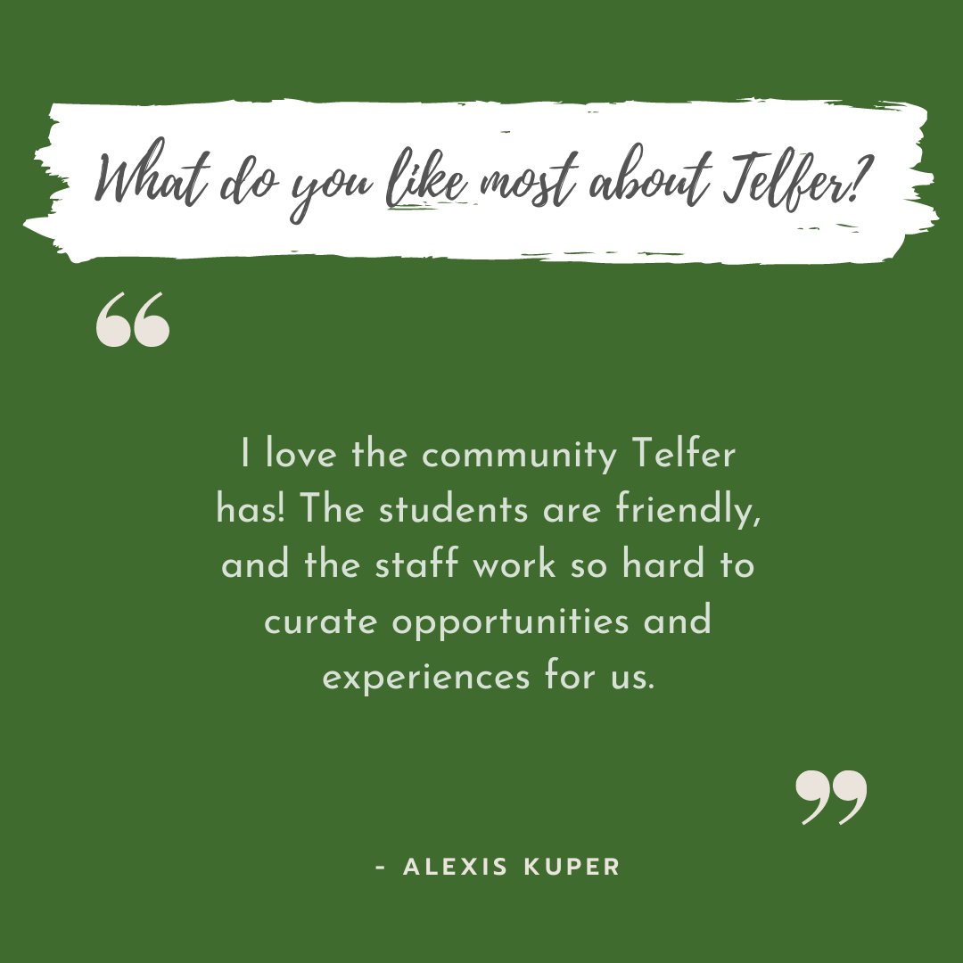 Meet our final Telfer Career Centre ambassador, Alexis! 🐮#ggnation #telfernation <a href="/PlasticInk/">Alexis Kuper</a>