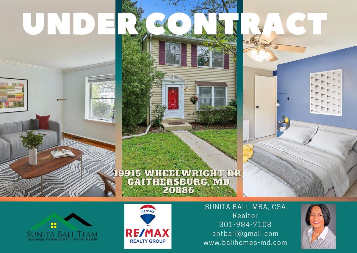 balihomes's tweet photo. Just within days and above the asking price!
#topagent2020 #home #listing #sellers #buyers #realestate #realtor #dmv #remax #maryland #sunitabaliteam #topagent #undercontract #gaithersburg #remaxrealtygroup https://t.co/M3DtkN2OEf