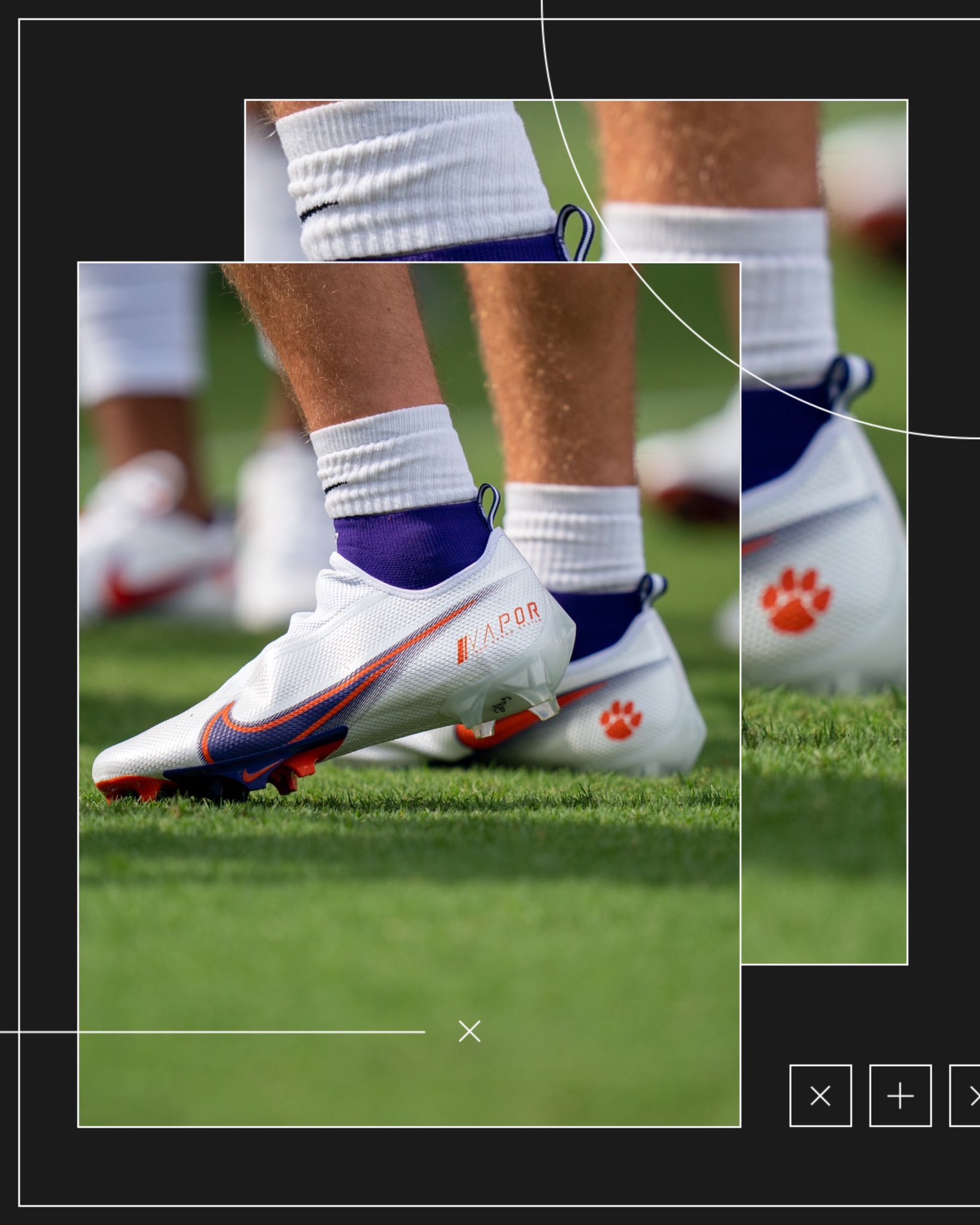 Custom Nike vapor 360 edge cleats