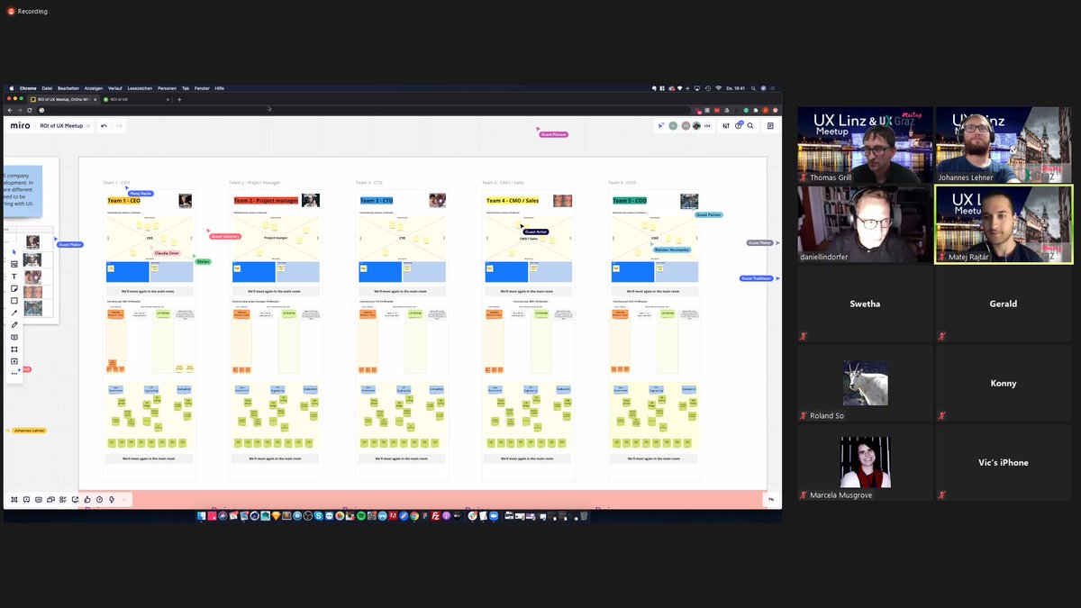 uxgraz's tweet photo. This was an amazing first collaboration between @uxlinz and @uxgraz
Great meetup and awesome participation! Hope to see you at our next meetups again!
#UXGraz #UXLinz #Meetup #BetterTogether #UX #UserExperience #ROI https://t.co/fdvvqyglOT