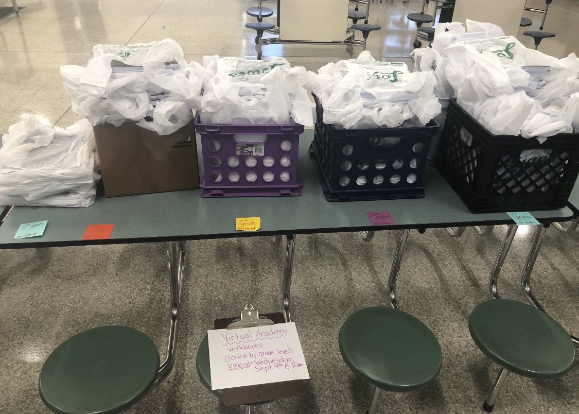 ❤️My #BellamyElem #NHCSVirtualAcademy All-Star Team! <a href="/katiemae2117/">Katherine Parker</a> @ercreasy <a href="/KarenHorrell2/">Karen Horrell</a> <a href="/ahower5/">Ambie Hower</a> TY <a href="/NewHanoverCoSch/">New Hanover County Schools</a> for printing <a href="/EdgenuityInc/">Edgenuity (now Imagine Learning)</a> workbooks for our little learners. LOVING paper&amp; pencil assignments for students. #NHCSchat