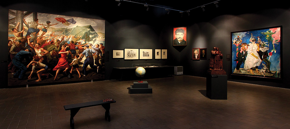 ArtinAmerica's tweet photo. Some artists in the Eastern Bloc believed that realism was the key to making culture more accessible and egalitarian. Some found that it was the only language capable of representing the catastrophe and the pain of the war. https://t.co/mSSeY63ATd https://t.co/84LeKTPfvu