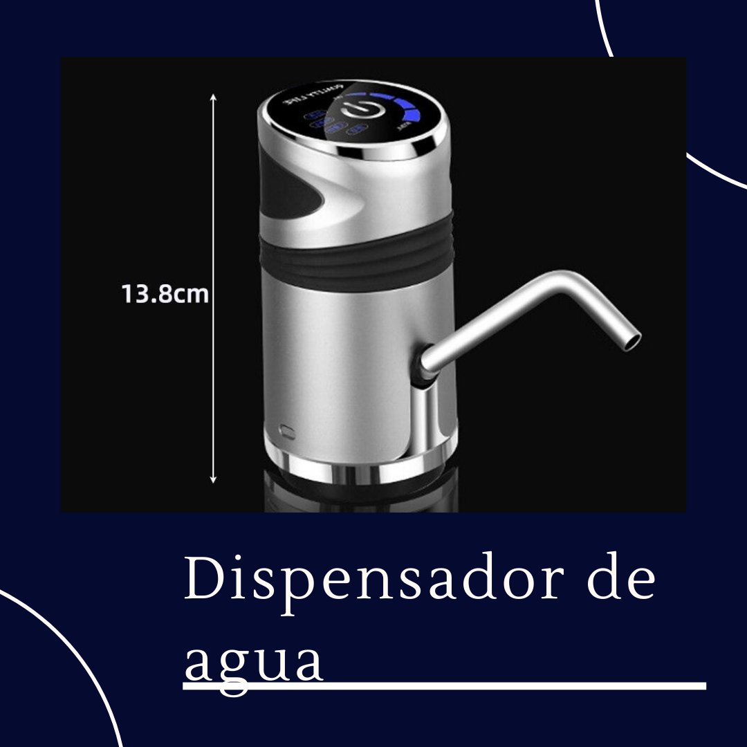 GoSmartyNow's tweet image. Deja de cargar garrafones: Simplemente fije la bomba de la botella de agua al cuello del garrafón/botella y presione el botón para comenzar a bombear. 
.
.
.
.
.
.
#bombadeagua #serviragua #garrafón #gadget #cocinamexicana
