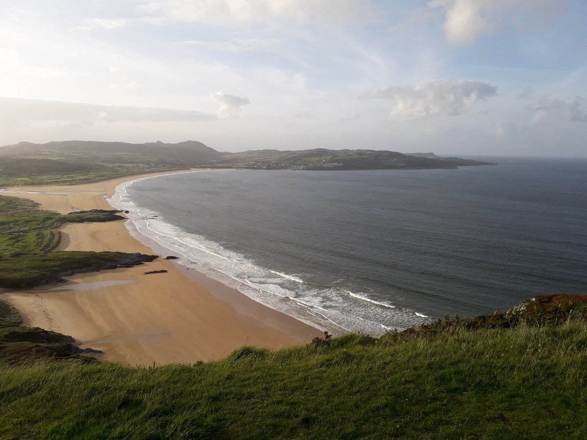 Now that's what you call a Blue Flag Beach, Magherwarden portsalon, Donegal. 58 swims done out of 75
Blueflagroadtrip2020 on Instagram