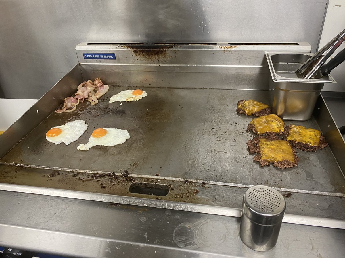 We’re down at Chosen Bun making the winning burger - a breakfast treat! Didn’t our year 7 &amp; 8 boys do a fantastic job of organising the competition?