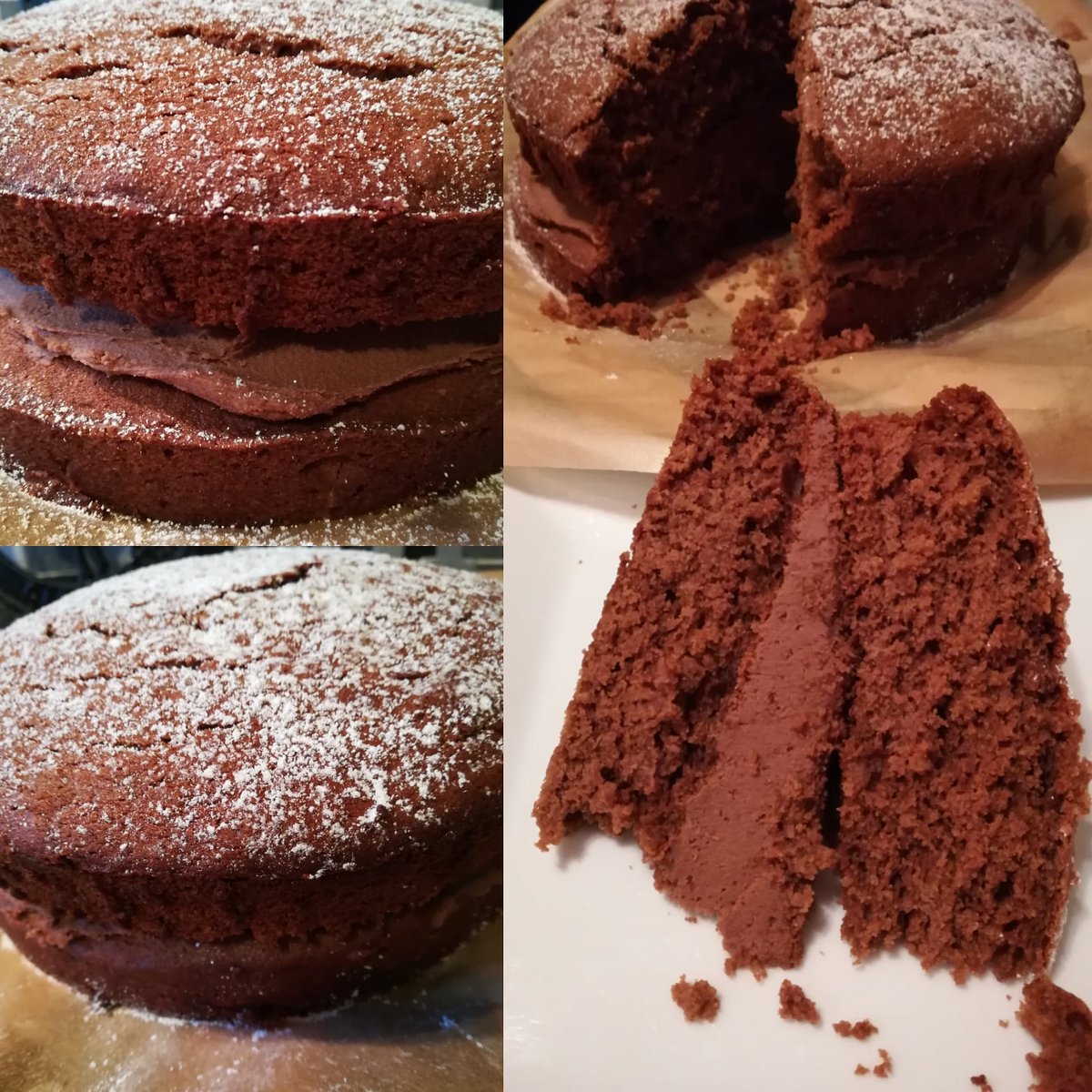 _L_MO's tweet photo. #Vegan #Chocolate #BeetrootCake with Fudgy Chocolate #Buttercream
#baking #veganbaking https://t.co/nXZNP9bLiM