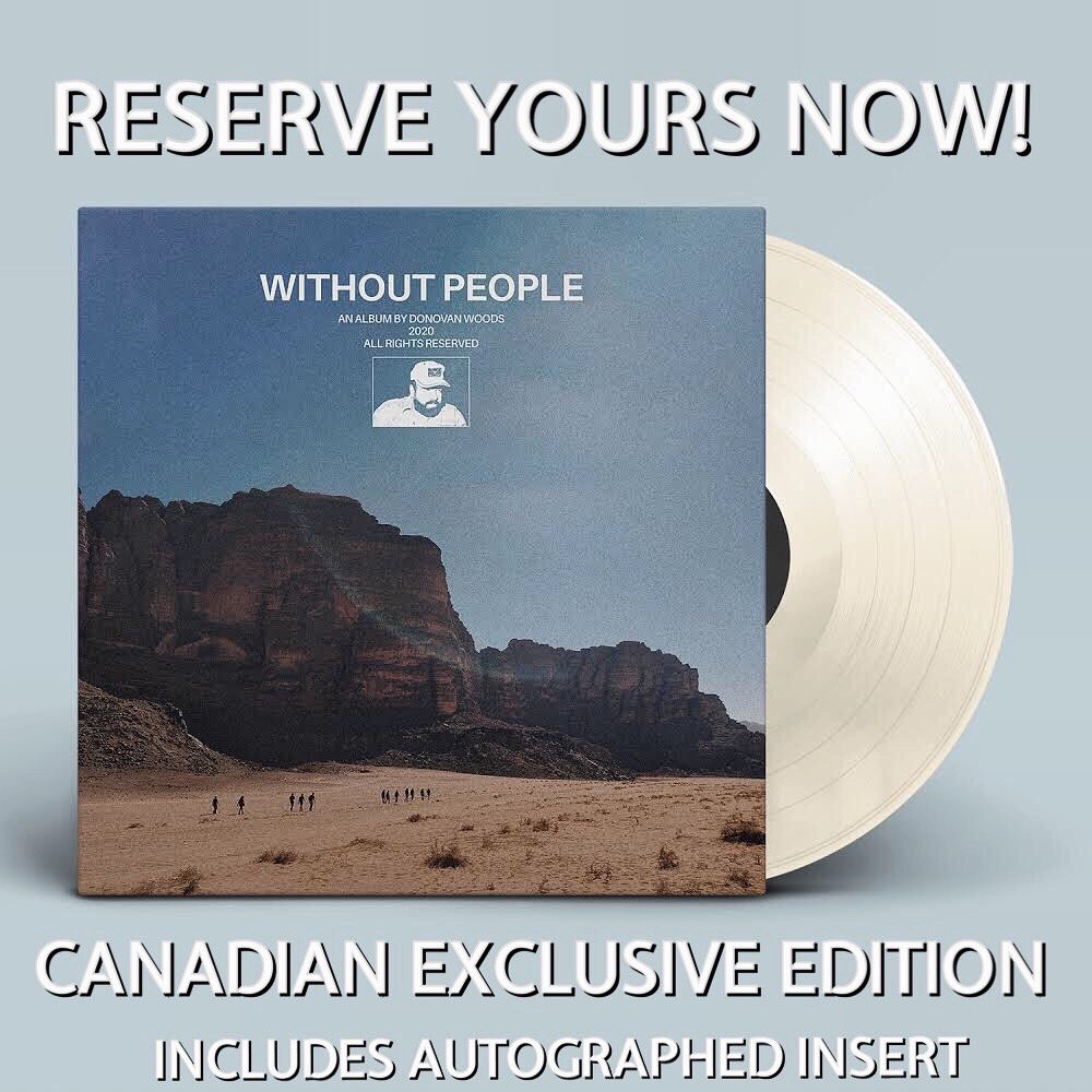 PopMusicTO's tweet photo. A Canadian exclusive edition of Donovan Woods new album ‘Without People’ is available to reserve online now! The record drops November 6th - learn more about it here: https://t.co/curkuMknPz #DonovanWoods #WithoutPeople https://t.co/asBQMg78cJ
