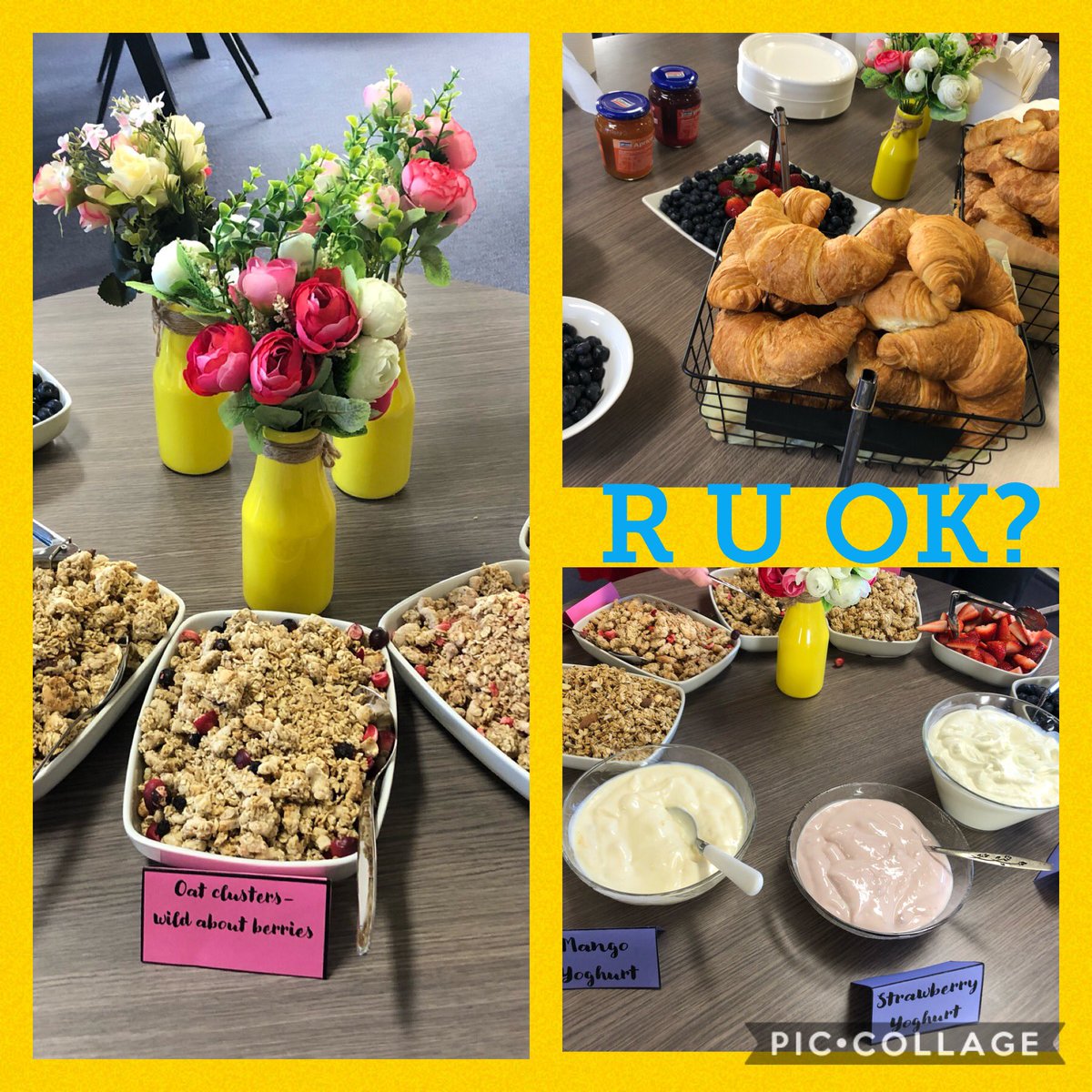 RUOK? Day Staff Breakfast @hilltoproadps Thankyou to our wellbeing team & @see_natalie for looking after us today & every day x #RUOKDay2020
