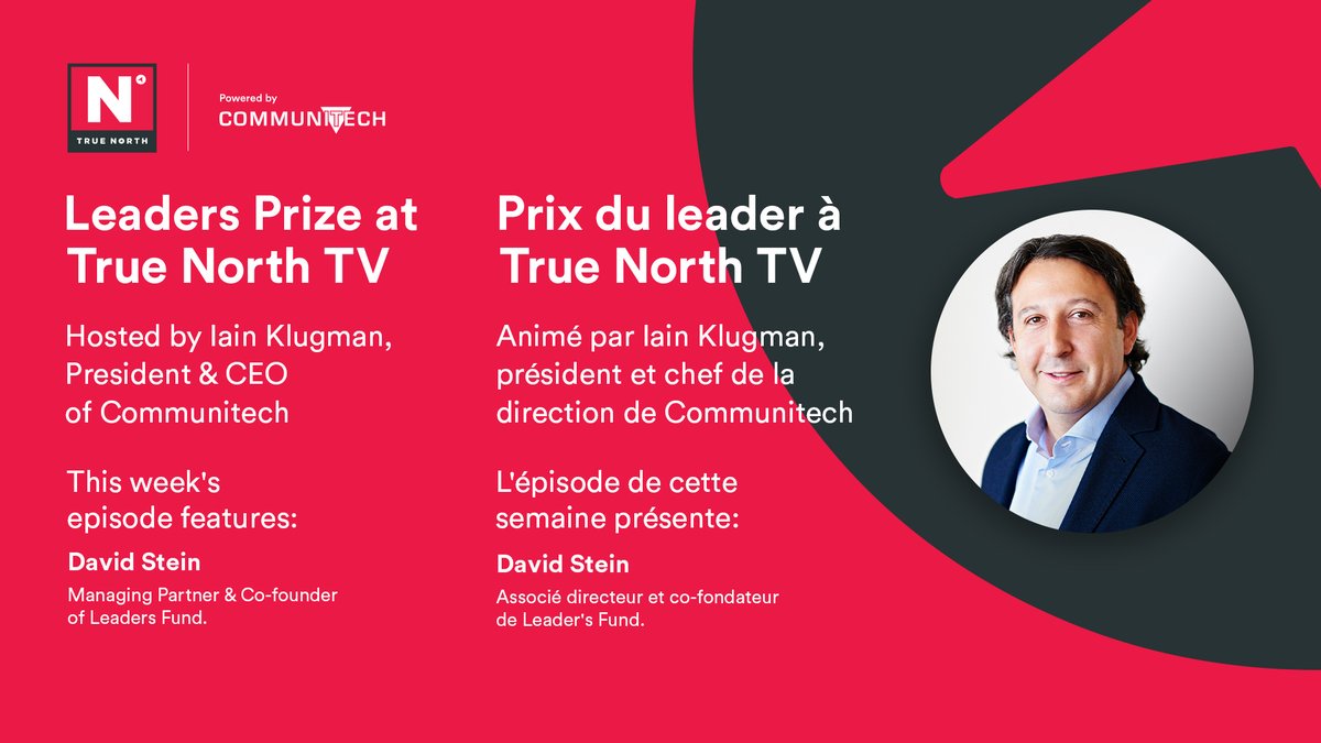 Communitech's tweet photo. The winner of the $1,000,000 #LeadersPrize has been announced! 🥳

Congrats to team #AVA of Toronto for their #FakeNews solution. Join us next week on #TrueNorthTV to learn more about the winning team! 

Watch: https://t.co/NrXatFeuCB
This episode is brought to you by @TD_Canada https://t.co/zJ81HoDUS3