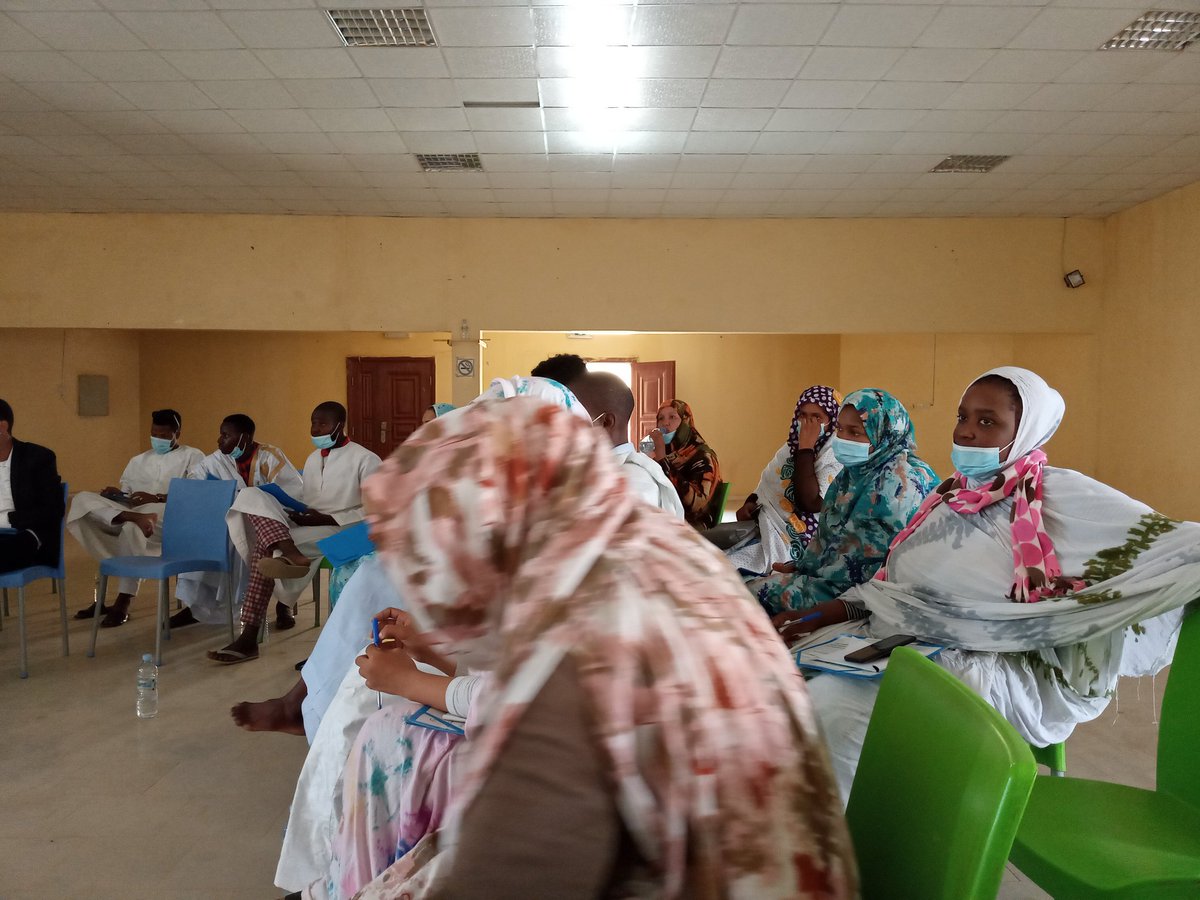 Aujaurd'hui le 10/09/2020 1er jour de formation dans la wilaya de Tiris-zemour sur le renforcement de capacitès des jeunes .théme "prioritès des jeunes pour le post covid-19"