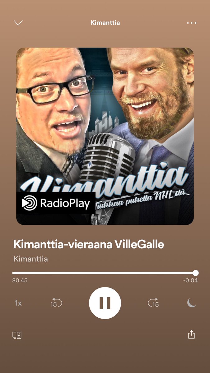 JarkkoMalm's tweet photo. Ihan mun ykkös suosikki podcast ja taas oli sellainen jakso, että on vatsalihakset hellänä. Kiitos @kime4kids @makinenantti ja @GalleVille #kimanttia https://t.co/JppBPyl1Nx