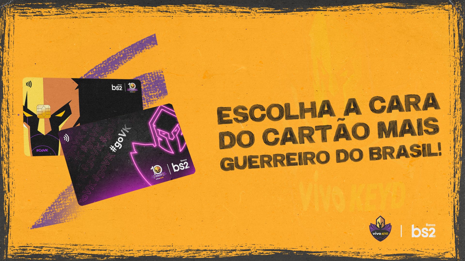 Vivo Keyd on Twitter: "É A ÚLTIMA CALL! 👁️👄👁️ A votação para escolher o nosso skin card termina amanhã! Então a hora de votar é agora. ⚔️ Ajude o @bancobs2gg escolher o