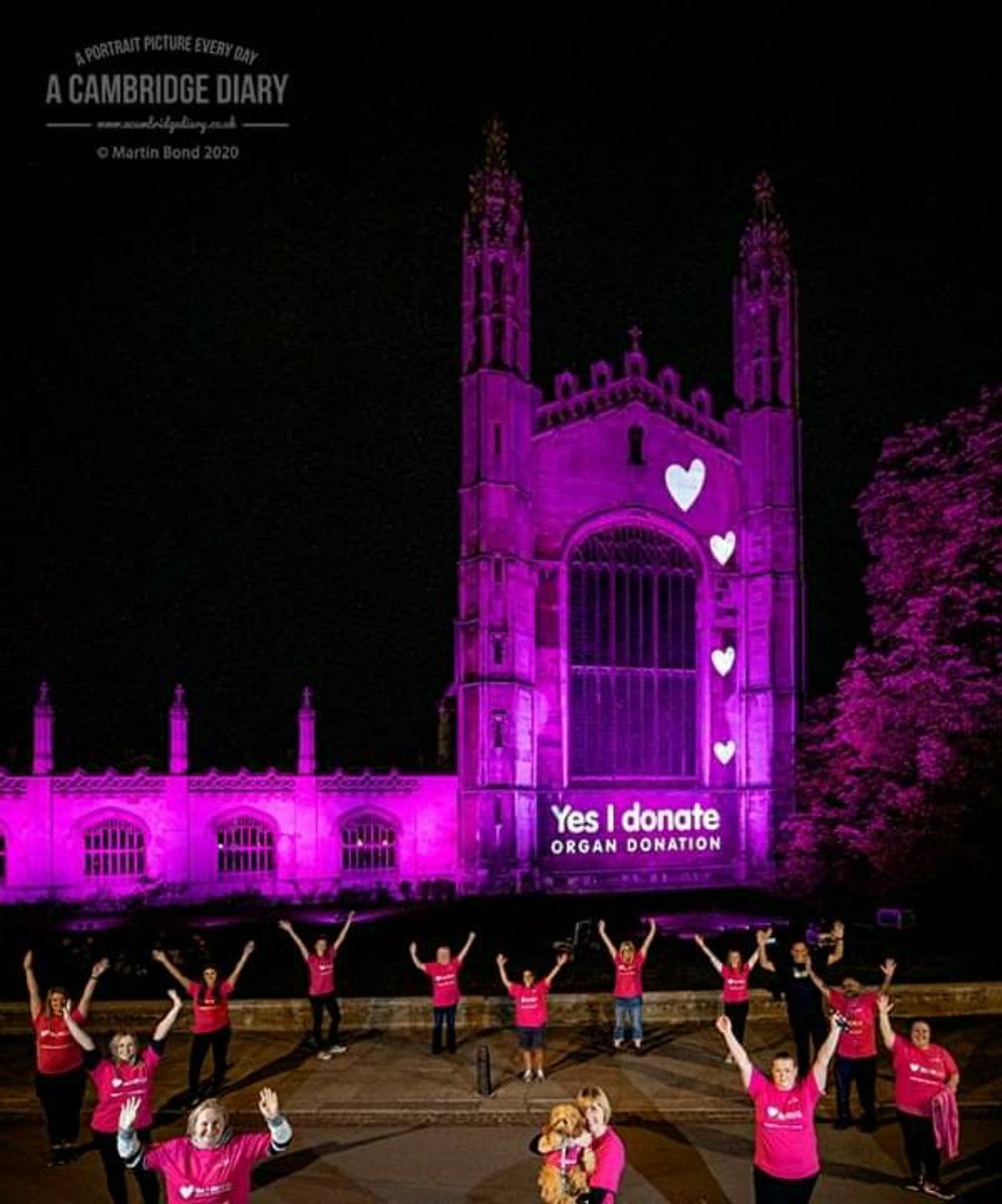 jmpsltd1's tweet photo. Really happy with the result of our projections at Kings College Chapel this evening! #OrganDonationWeek https://t.co/Eroy0oR0tl