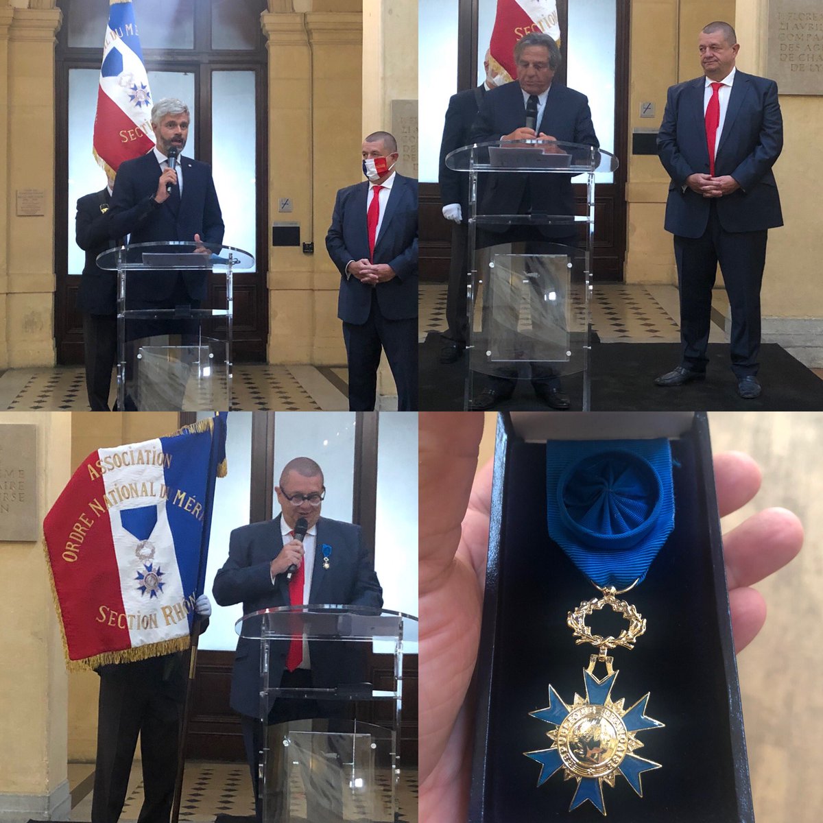 ggomez_chef's tweet photo. Félicitations à mon ami @christophemarguin élevé ce soir au grade d’Officier dans l’Ordre National du Mérite. #onm #noschefsontdutalent #christophemarguin #guillaumegomez #guillaumegomezpageofficielle #chefelysee #chefconnected https://t.co/efZUxh6tLM