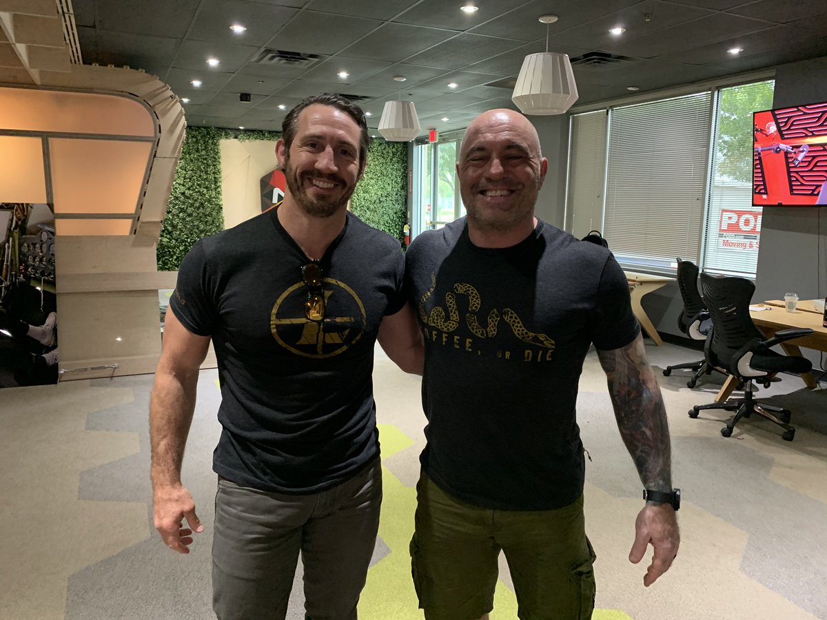 TimKennedyMMA's tweet photo. We have our most recent California relocation to Texas. As always an honor to chat with @joerogan. The podcast drops tomorrow #september11th. We talk about every current issue under the sun. This man is a national treasure. Blessed to have his inquisitive mind. https://t.co/XgwqDrGbdp