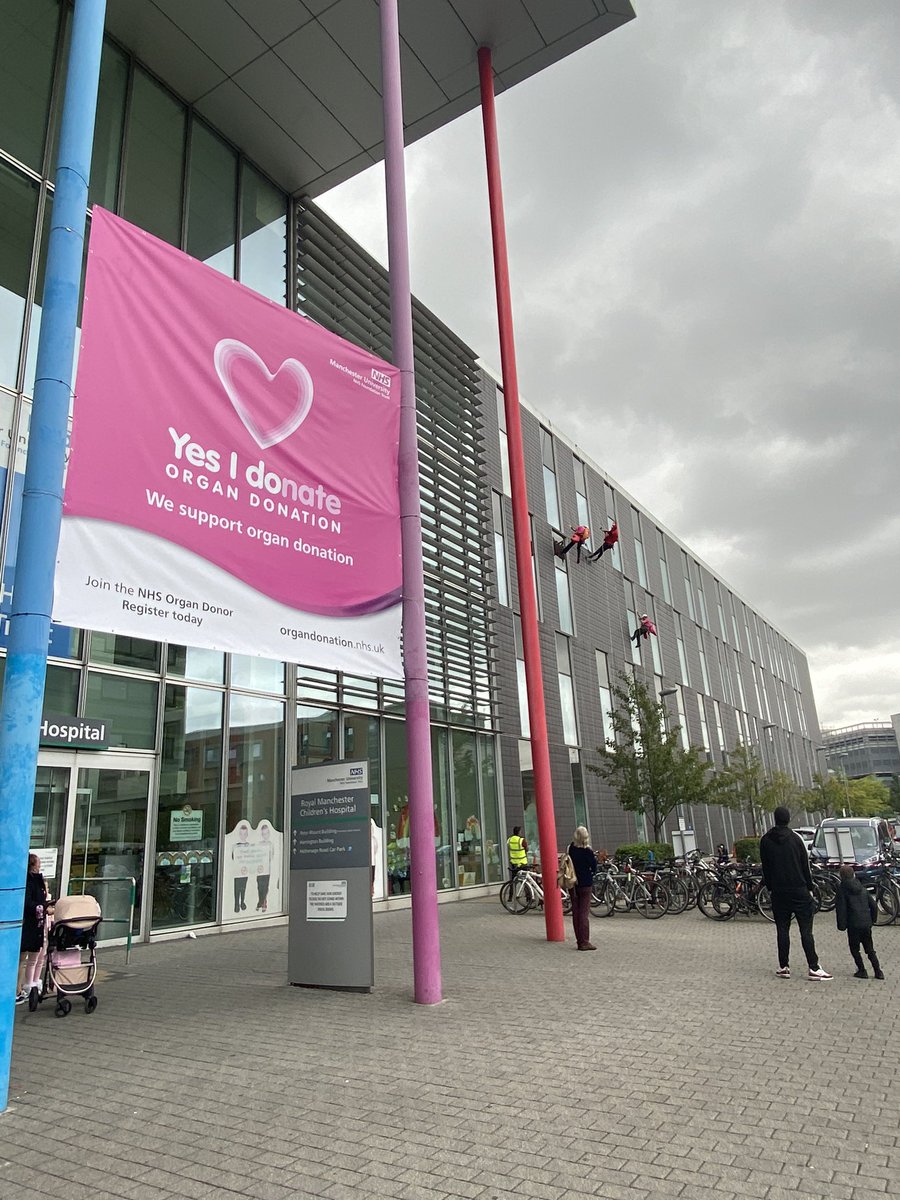 It’s Organ Donation week! Check out the organ abseiliers go <a href="/RMCHosp/">RMCHosp</a> #OrganDonationWeek #rmch #organdonation ❤️ <a href="/RMCH_Physio/">RMCH_Physio</a>