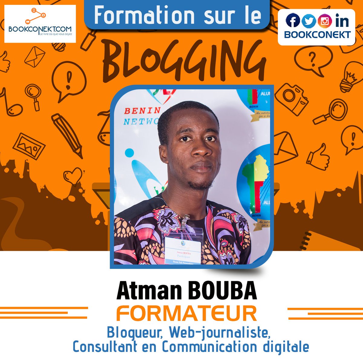 BOOKCONEKT's tweet photo. Formation des abonnés de notre #Bibliotheque Mobile sur la rédaction d'articles de blog avec @AtmanBOUBA .
Objectif : Animer le blog de #Bookconekt avec du contenu écris par nos abonnés.
Avec #Bookconekt , on gagne toujours !

#Wasexo #ODD4 #Livres_Pour_Tous #livres #lecture https://t.co/2Qi6oOehmv