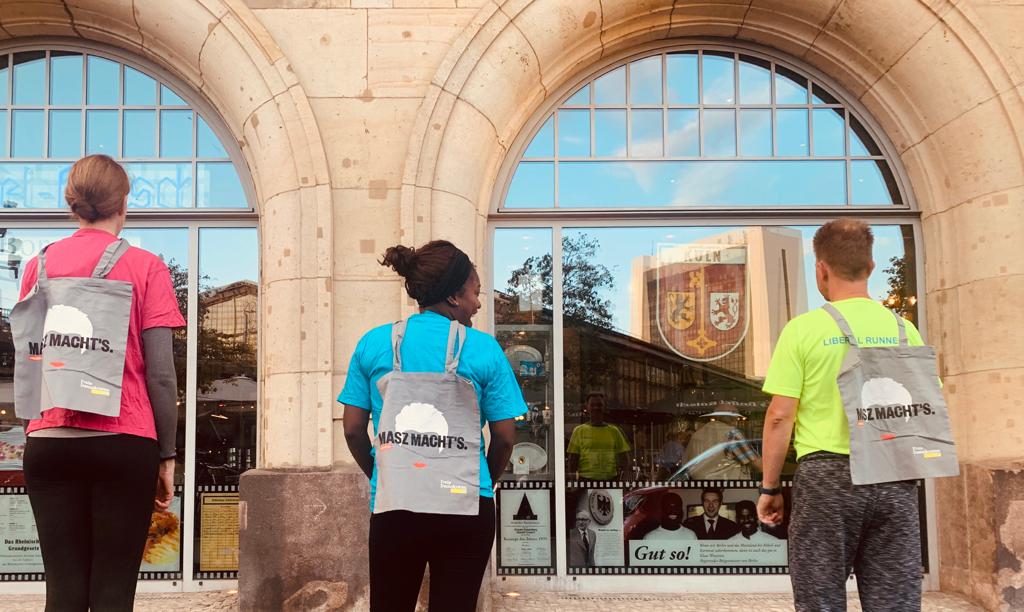 Endlich wieder #fdpowerlauf #mitabstand und mit dabei <a href="/MAStrackZi/">Marie-Agnes Strack-Zimmermann</a>  - mit #MASZmacht der Neustart gleich noch mehr Spaß - hoffentlich auch bald in #Duesseldorf #OBDUS20 #13.9 ! Nächster Lauf am 24.9. #staevberlin