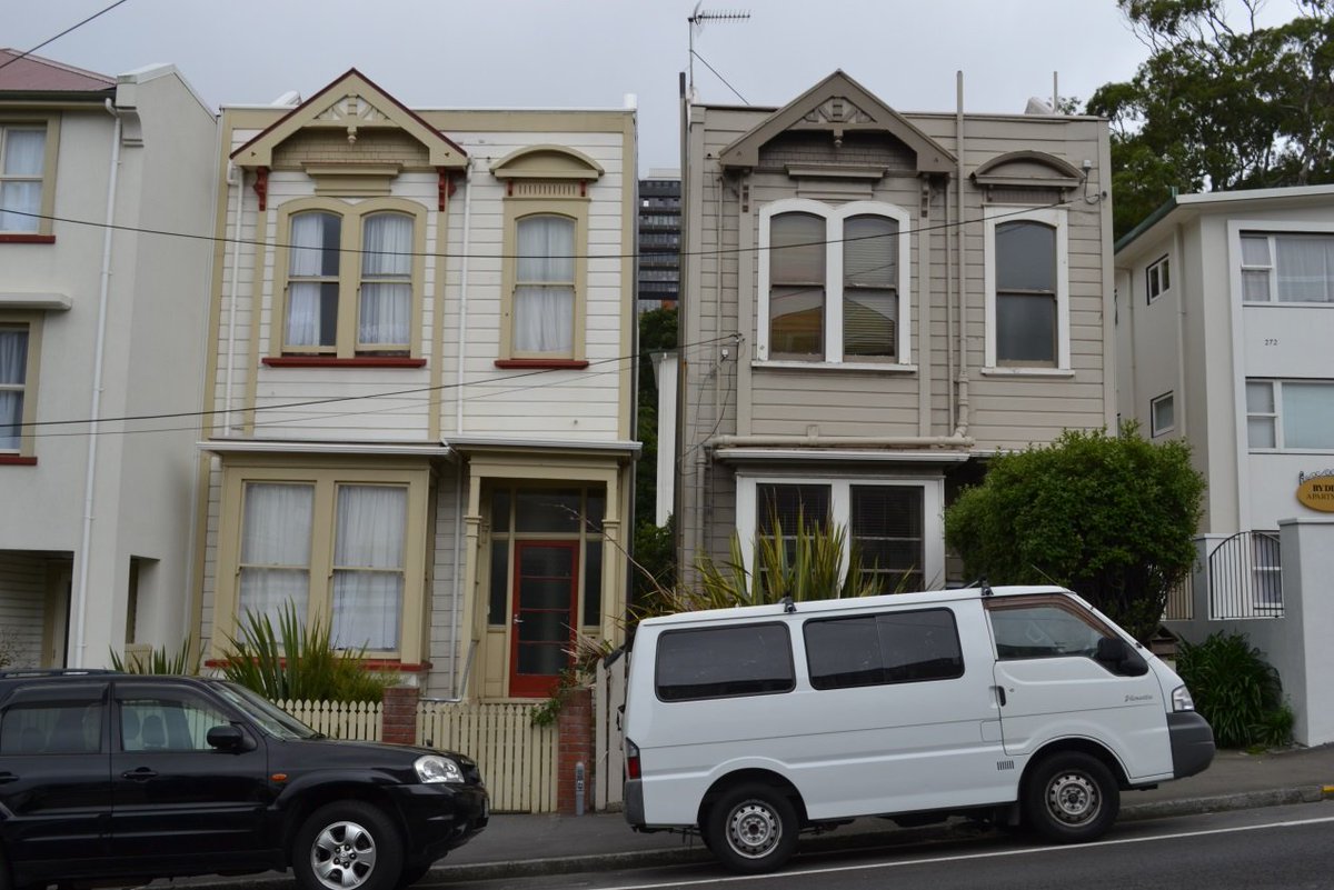 274 and 276 The Terrace,Listed as "a good representative example of middleclass housing.""They both appear to have had an uneventful and representative history."