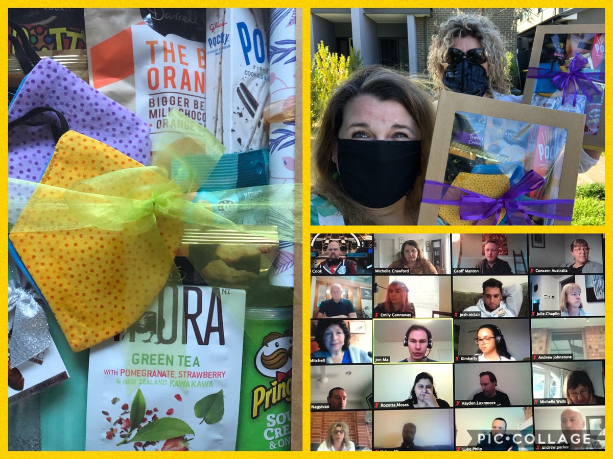 Shout out to our friends at socialengine.org.au who catered for our virtual Staff Day this week with these fabulous care packs delivered across metropolitan Melbourne, Ballarat and Geelong. 
<a href="/Mark_A_Watt/">Mark Watt</a> 
#socialenterprise #youth #youngpeople #employment #community
