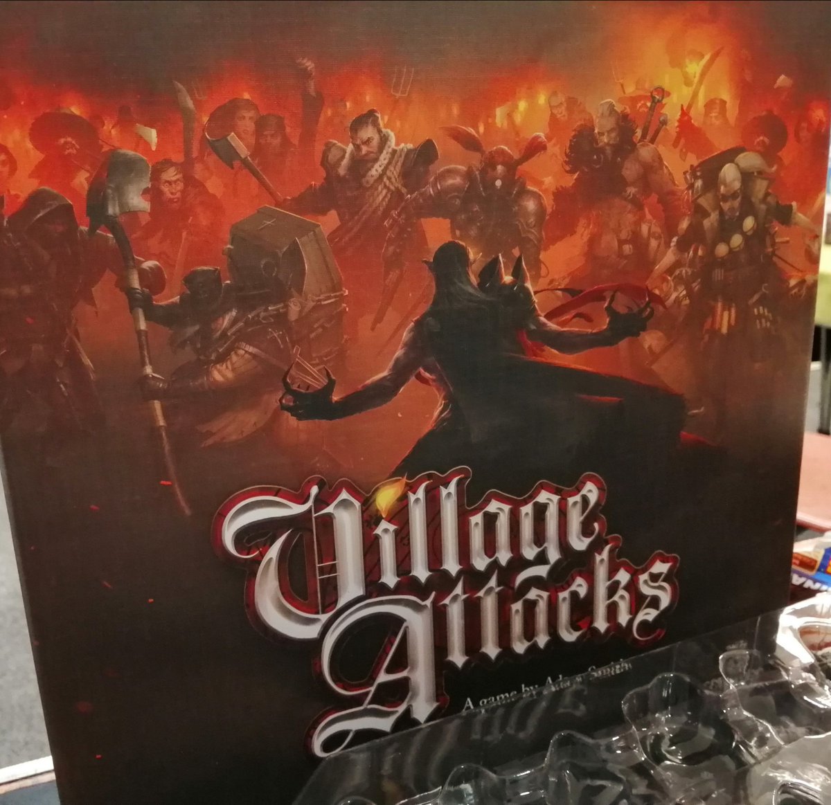 BackspindleGame's tweet photo. Very much enjoyed scenario 2 of Village Attacks at @RedKnightTG Centre #belfast with @wee_gamers
Many thanks @grimlordgames #castledefence #boardgame #tabletop #bggplay #belfasthour #community #cooperative https://t.co/gz6bs5LvEr