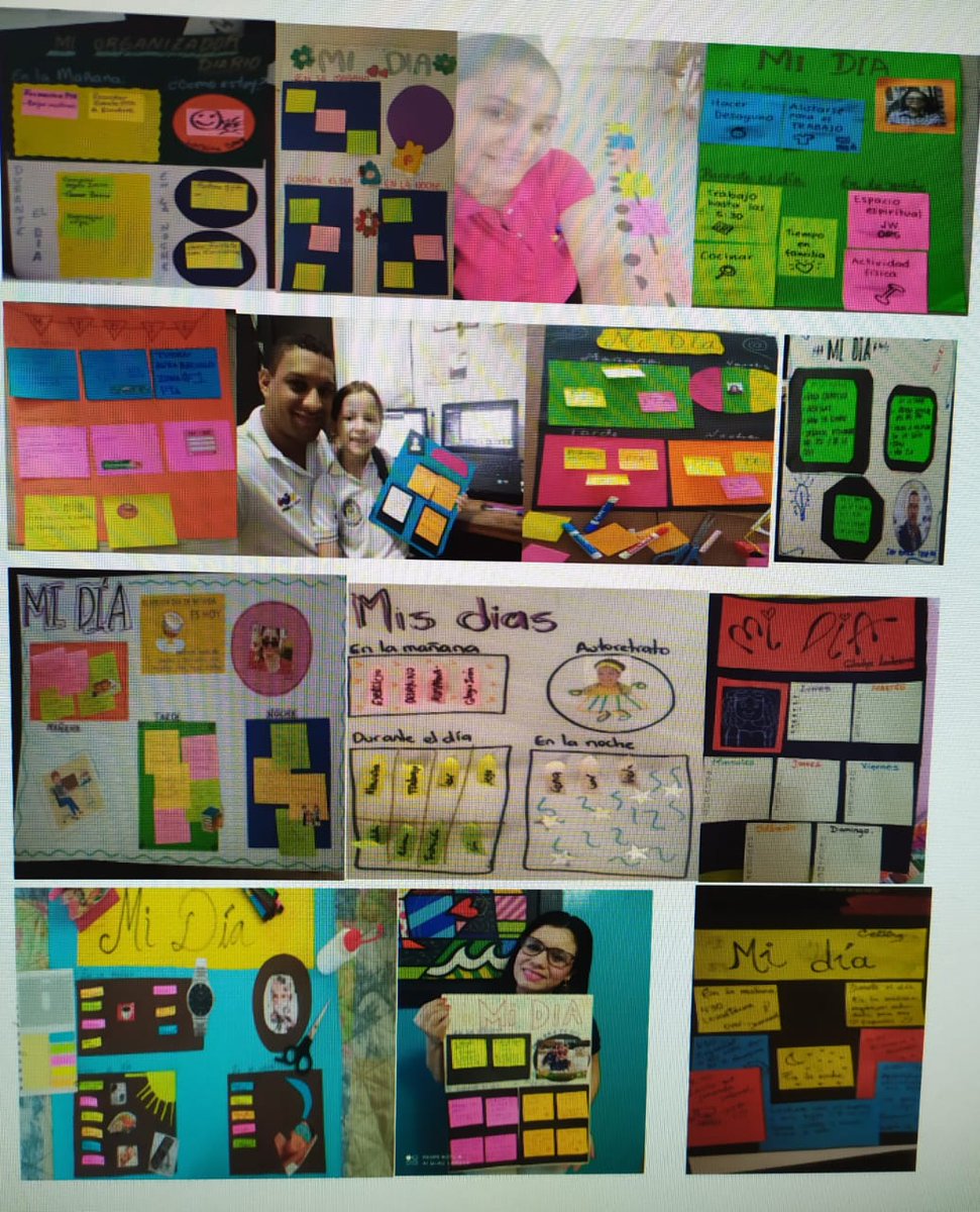 francelyjmolina's tweet photo. La vida cotidiana como escenario para promover el desarrollo y aprendizaje de los niños y niñas. El organizador de rutinas un buen recurso. Algunos productos de nuestro equipo de tutores Barranquilla de la STS de Ed. inicial.  @PTA_Colombia @DPulecio @olgaluvas @JaimeRVizcaino https://t.co/0i3ICWThHo