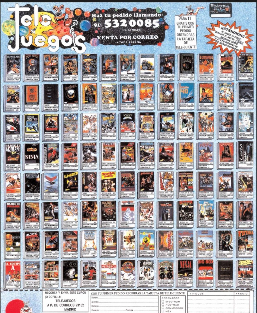 Wolfister_'s tweet photo. Vosotros de que erais? De #TeleJuegos, #MailSoft o #Coconut? Yo de TeleJuegos forever. https://t.co/PgaLHLKe9A