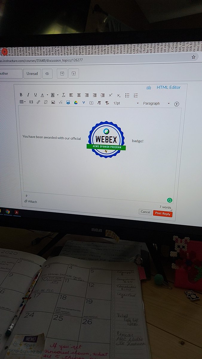 Getting ready for tomorrow... 💪🏾 Digital badges for our trailbrazers in Webex 😄
#learnalanguage #spanishimmersion <a href="/AnneChesnuttMS/">Anne Chesnutt Middle School</a> <a href="/malulibassi/">MaLu</a> <a href="/ccsworldlang/">CCS World Languages</a>