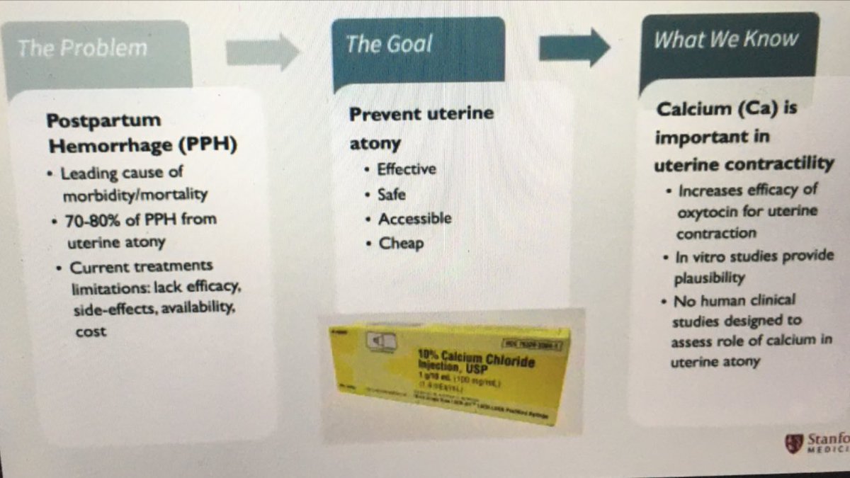 RobertGaiser1's tweet image. Awesome useful clinical tidbit from #SOAPAM2020 - CaCl2 for the treatment of uterine stony - can’t wait for paper ⁦@stanfordanes⁩ ⁦@SOAPHQ⁩
