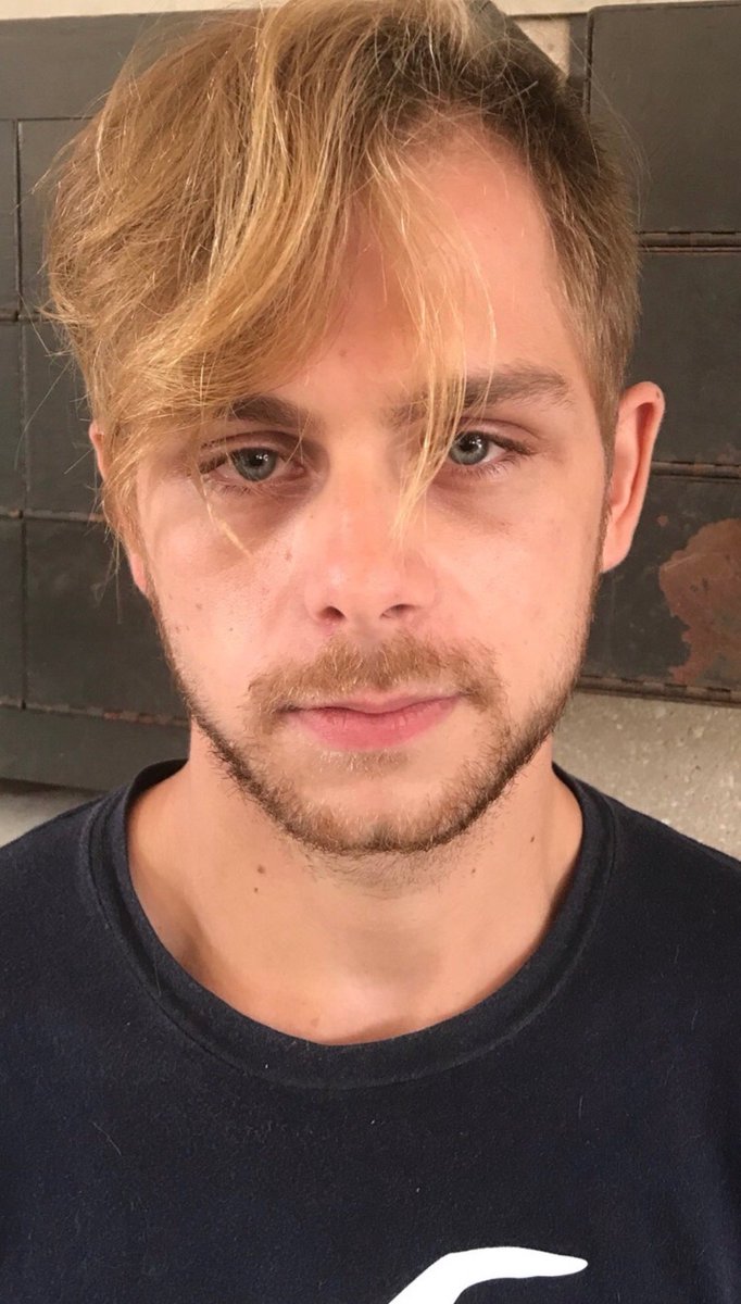 OKCPD's tweet image. Brice Watkins just moments after his arrest in San Marcos, TX. Watkins was wanted for allegedly raping a 6 month old baby. Great work by the US Marahals, who took him into custody this afternoon.