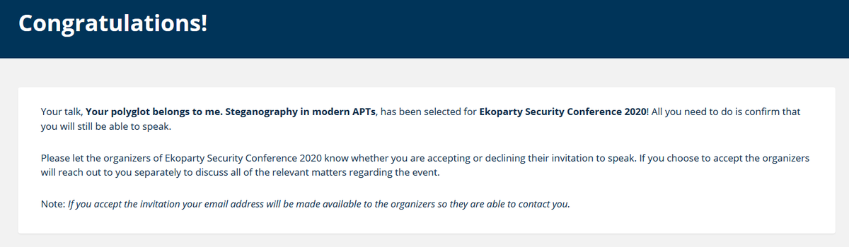 mindcrypt's tweet image. Este año estaré como ponente en @ekoparty 🔥#Pwndemic. Una pena no poder asistir en persona a un país que adoro. Ilusionado con contribuir a una de las conferencias de ciberseguridad más importantes del planeta (Sept 24-26 online). ekoparty.org/r/pwndemic