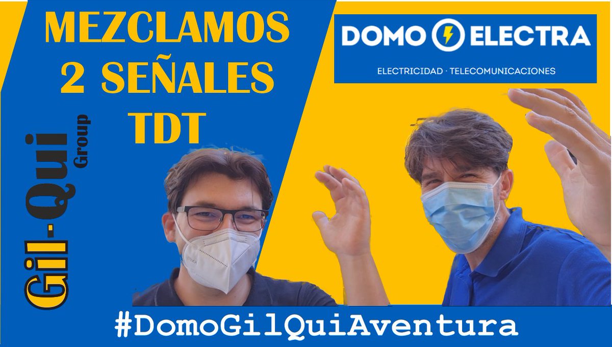 GilQuiGroup's tweet photo. Que alegría formar parte de @domoelectra #Ávila .Y hacer #DomoAventura junto a #ManuelAmate ,montando la nueva #ellipse de @TelevesOfficial
No os la podéis perder!👉💛 🖤 GENEREEEENN!!
#GilQuiGroup #DomoElectra #DomoEquipo #televes #TelevesEllipse #Electricidad #Electricista https://t.co/NEtmIhKJwr