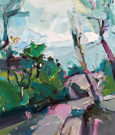 RClaremont's tweet photo. “The Track to Sublime point”, 35X45cm, oil on board.

#artgallery #interiordesign #artist #sublimepoint https://t.co/kQz11RMYAd