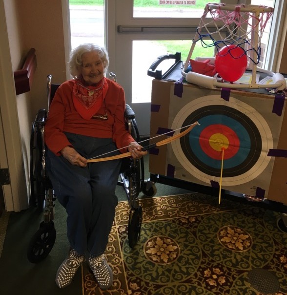 OaksWoodfield's tweet photo. Fun at Camp Oaks? It's a bullseye everytime!!! Just ask Mary and Dave! #TrilogyLiving #TrilogyCampin https://t.co/7f9lxXKSSS