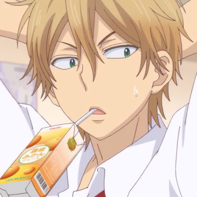 one of the many blonde boys im in love with, nanashima from kiss him not me