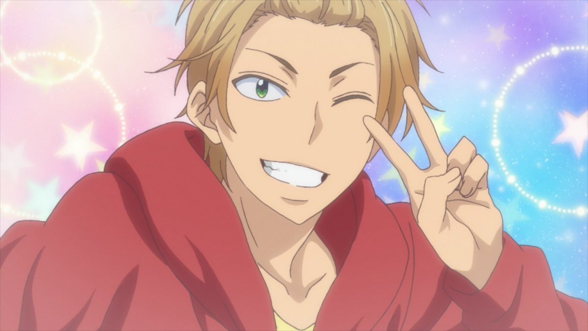 one of the many blonde boys im in love with, nanashima from kiss him not me
