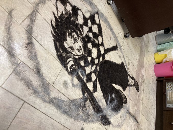 髪の毛アートのtwitterイラスト検索結果 髪の毛アートのtwitterイラスト検索結果