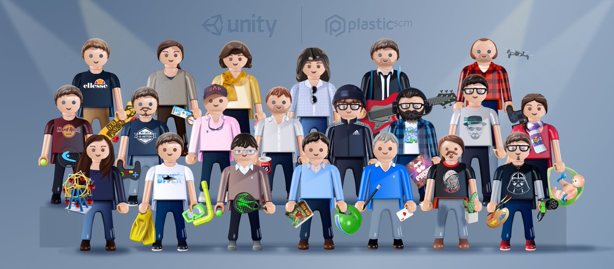 We are super happy to announce that Ollie Blanks is now part of the team!

You got the playmobil treatment and your place in the team photo!

Ollie has a solid experience at Unity and joined to help us getting the job done at support.

Thanks for joining.

plasticscm.com/company/team