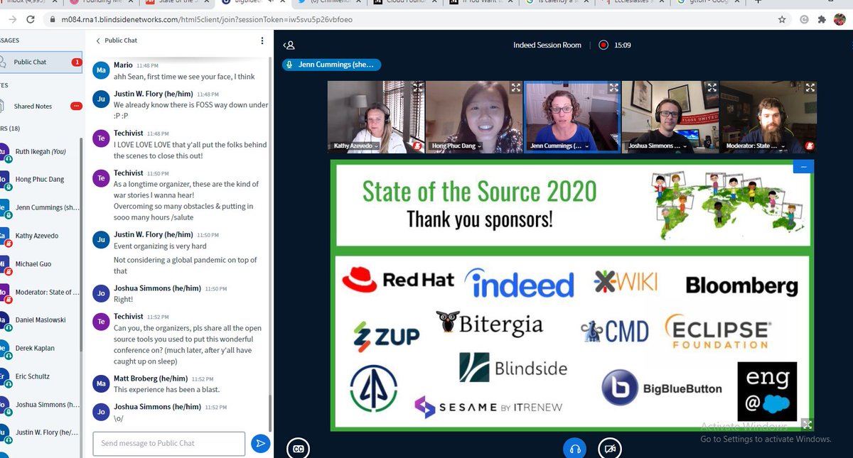 IkegahRuth's tweet photo. Big thumbs up to the organizing team!
@OpenSourceOrg 

#StateoftheSource https://t.co/SdoTYb9ldS