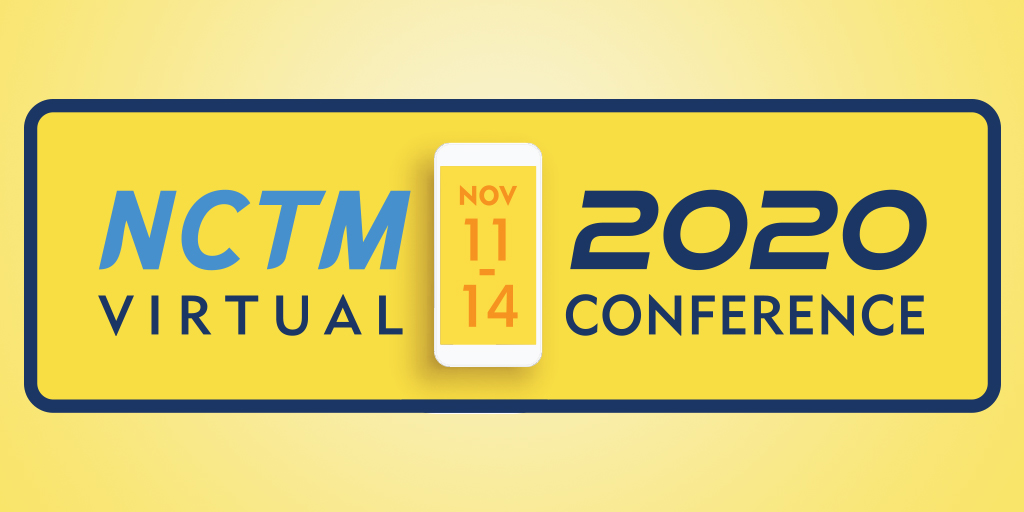 NCTM's tweet photo. Registration is open! 2020 #NCTM Virtual Conference Nov 11-14. Four engaging strands, live and recorded sessions, networking with peers and connecting with exhibitors. Join today.

For more info visit: https://t.co/Bwn1MpFl2Q

 #Conference #LearnFromOthers #VirtualConference https://t.co/iO5FFqh8Pb