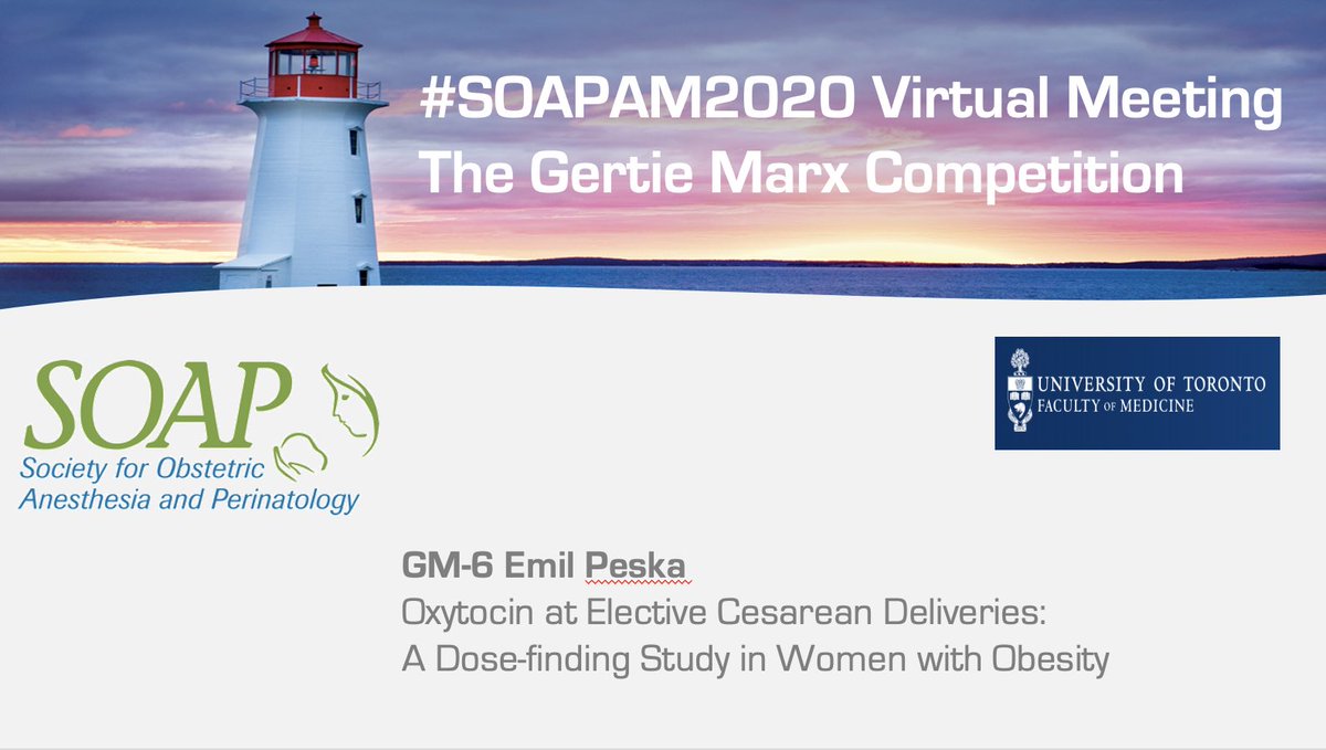 SOAPHQ's tweet image. #GertieMarx #6 - Emil Peska from @UofTanesthesia - #SOAPAM2020