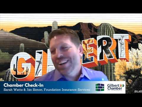 GilbertChamber's tweet photo. #ChamberCheckIn // Jän Simon, owner of Foundation Insurance Services

This week Sarah chats with Jän Simon and discusses why he started Foundation Insurance Services, his community involvement through the Gilbert Chamber, and more!

🎬 https://t.co/MC9SHI5nkf https://t.co/7sTvy6lu2l