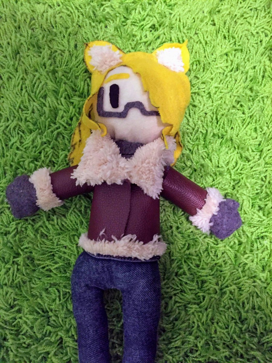 Banjo34_'s tweet photo. @timkester91 Reminds me of the time I made one of my OC. Making plushies is genuinely fun once you get the hang of it! https://t.co/dfC66mnxLv