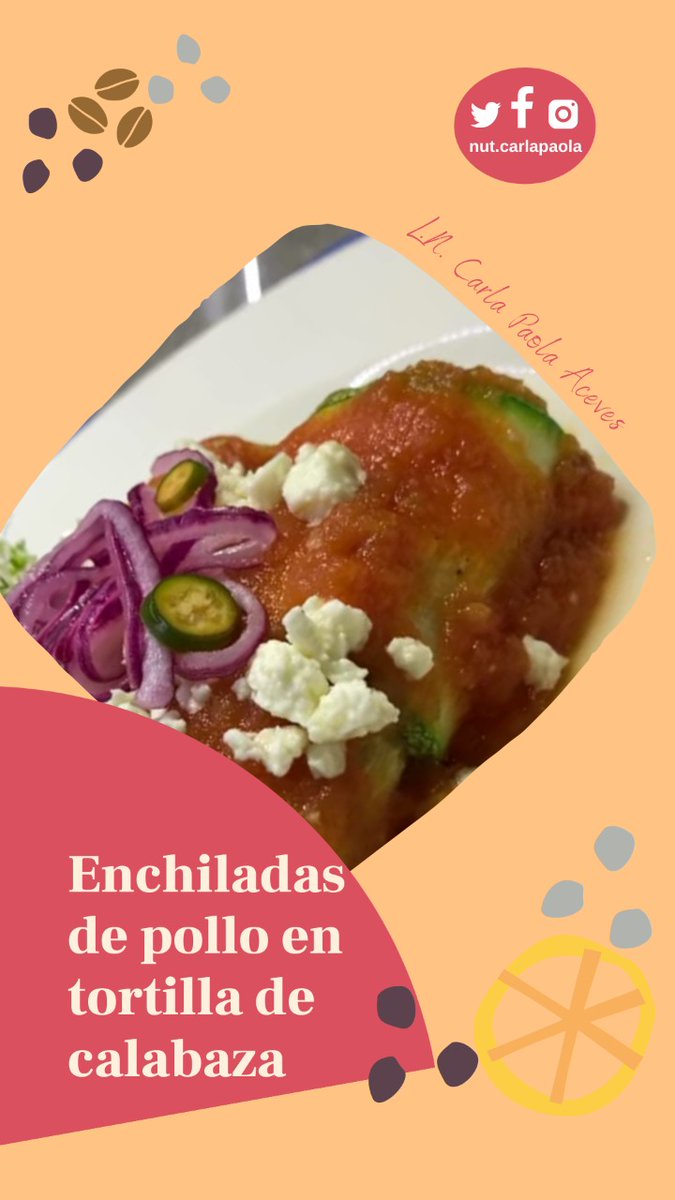 NutCarlaPaola's tweet photo. 🌽#juevesdemenú | Enchiladas de pollo tortilla de calabaza
Les comparto este desayuno sencillo y muy rico. La idea es de la Cocina de Addy, el sábado les compartiré la #receta para que vean que sí es #muyfácil
#nutrieatcontigo
#cuentaydescuenta
#parteycomparte https://t.co/D5MMaTi9Ju
