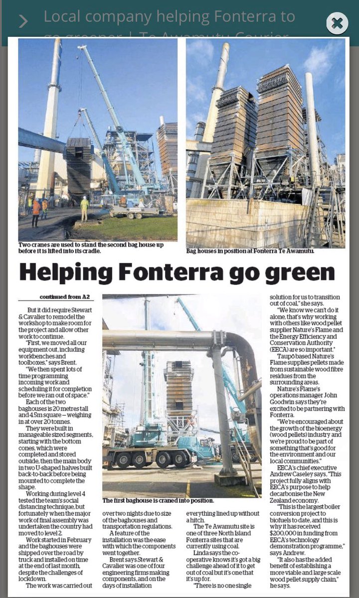 lindijthompson's tweet photo. Making positive change requires a dedicated team to bring it to life - massive thanks and call out to all our partners including #stewart&cavalier #windsorengineering - great article in Te Awamutu Courier https://t.co/OklwK3Vsfa https://t.co/QsIb9UiEhA
