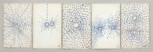 naticmartinez's tweet photo. Me deshice del miedo estudiando el cielo, determinando cuándo saldría la luna y dónde aparecería el sol por la mañana.

Louise Bourgeois
Estrellas polares https://t.co/Z1K0w43lp7